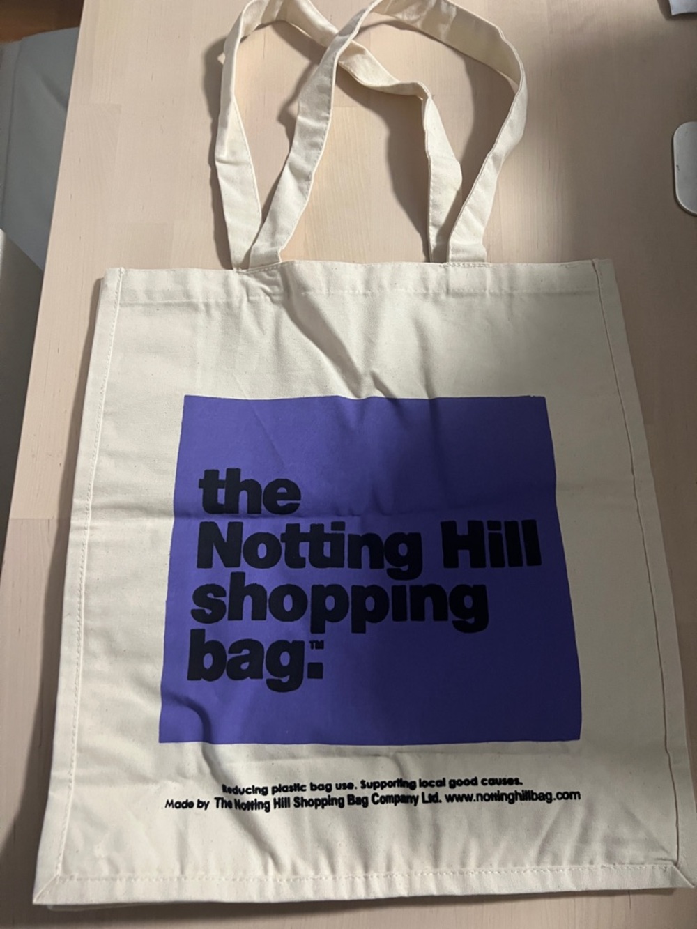The Notting Hill Shopping Bag Canvas Tote